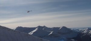 heli - lone peak