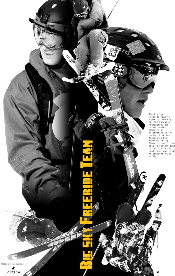 Big Sky Freeride Team Poster