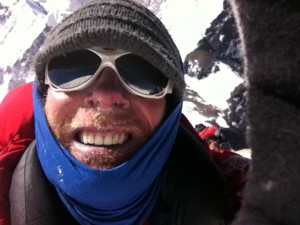 Voke Tab athlete Conrad Anker at the south summit of Mount Everest in 2012. PHOTO BY CONRAD ANKER