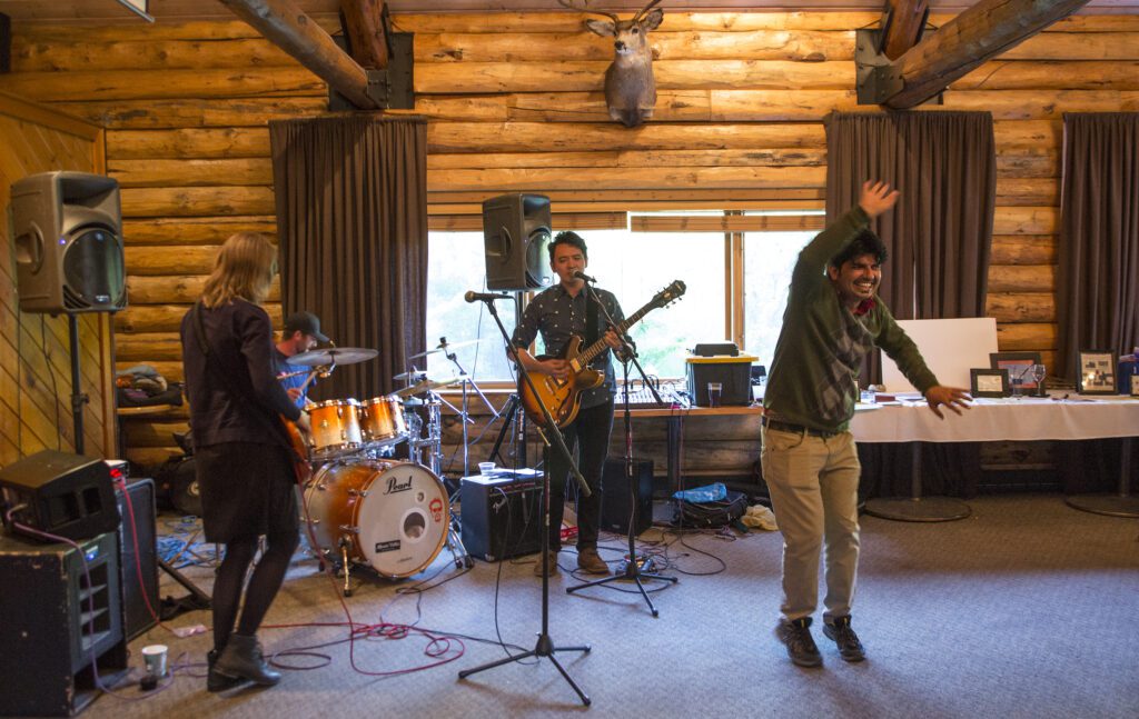 New York City-based, Nepali guitarist Diwas Gurung tore the roof off LMR’s dining hall.