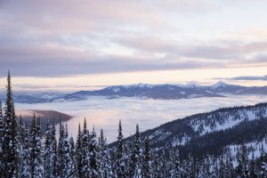 The view from the front of Baldface Lodge OUTLAW PARTNERS PHOTO