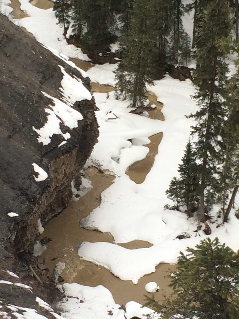 Ousel Falls on the afternoon of Thursday March 3