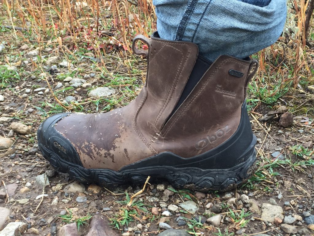 oboz big sky insulated slip on