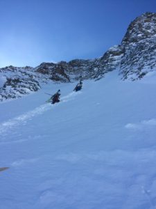 Big Sky Rippers boot packing to earn their turns last year at Big Sky Resort. PHOTO BY MATTHEW ELLWOOD