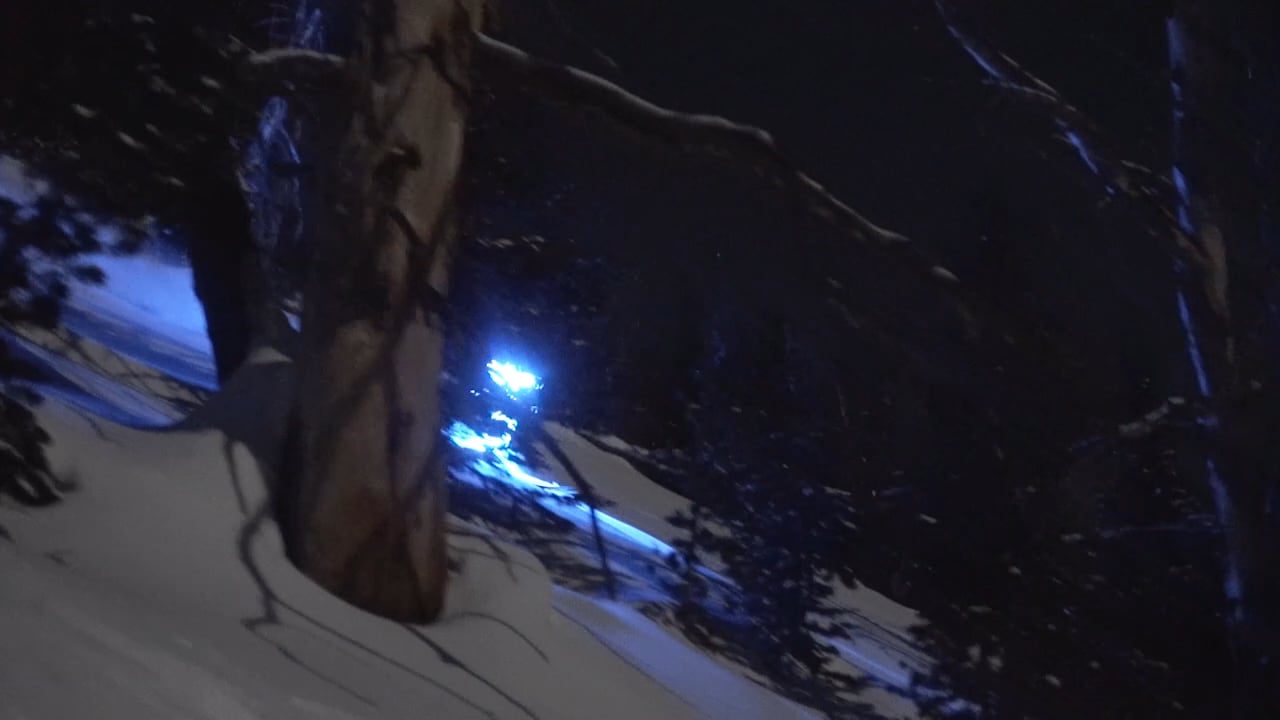 Backcountry Night Skiing