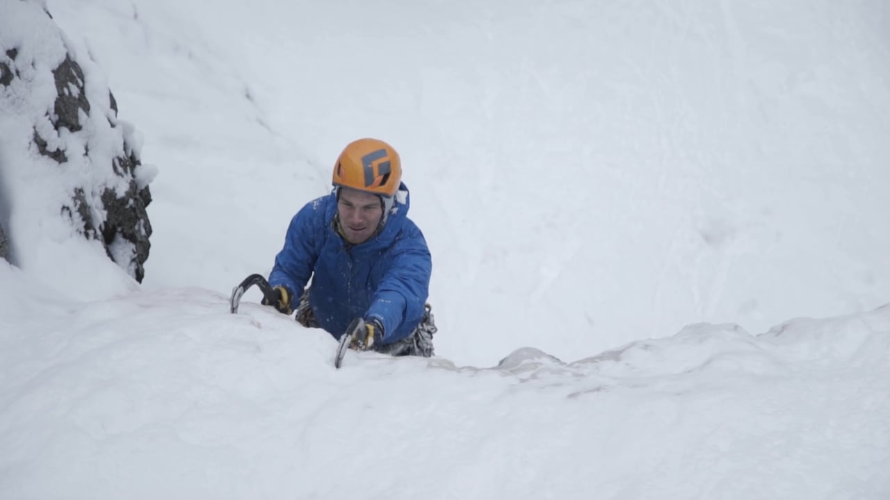 Ice Climbing in Hyalite Canyon
