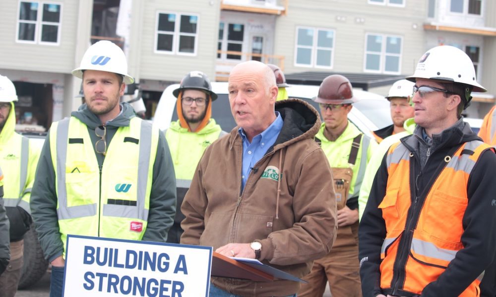 Gianforte pushes trades education, more construction as fixes for Montana’s housing crisis