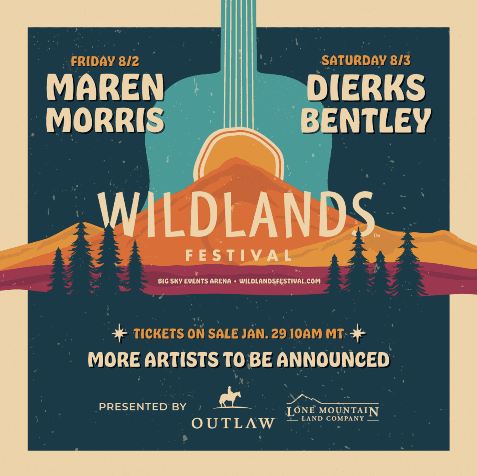 Wildlands Festival 2025 Big Sky Tickets Neala Milissent