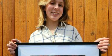 LPHS student-artist wins regional Golden Key Award