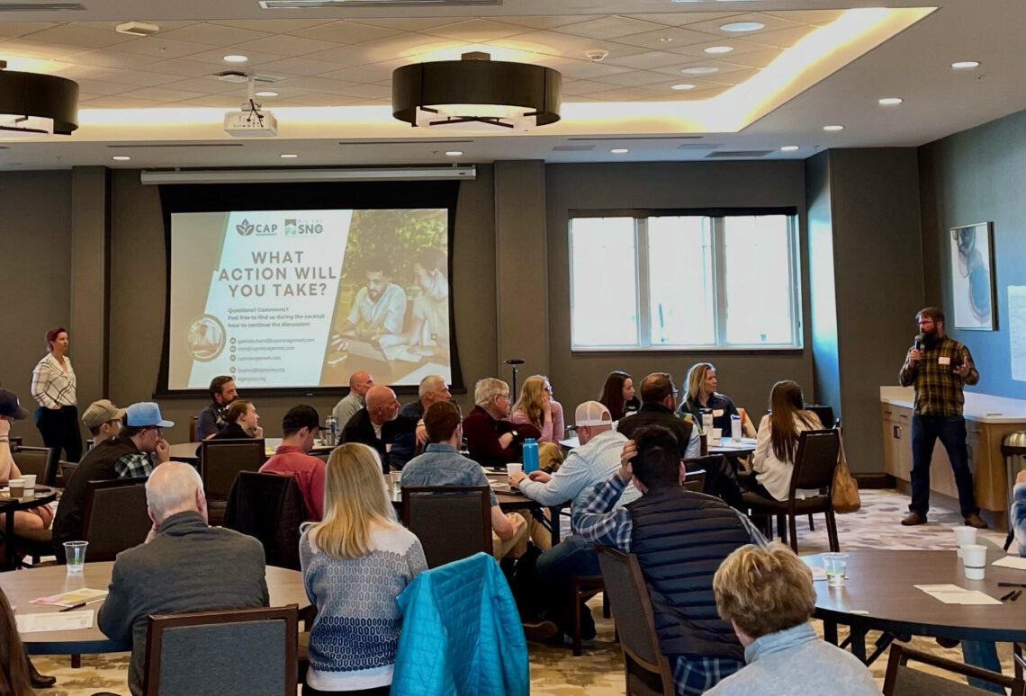 Leaders in homeowners associations discuss how to improve sustainability practices