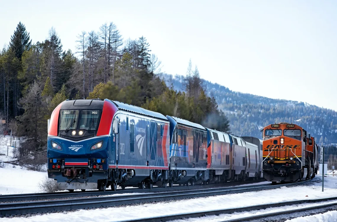 Helena could be passed up by passenger rail route
