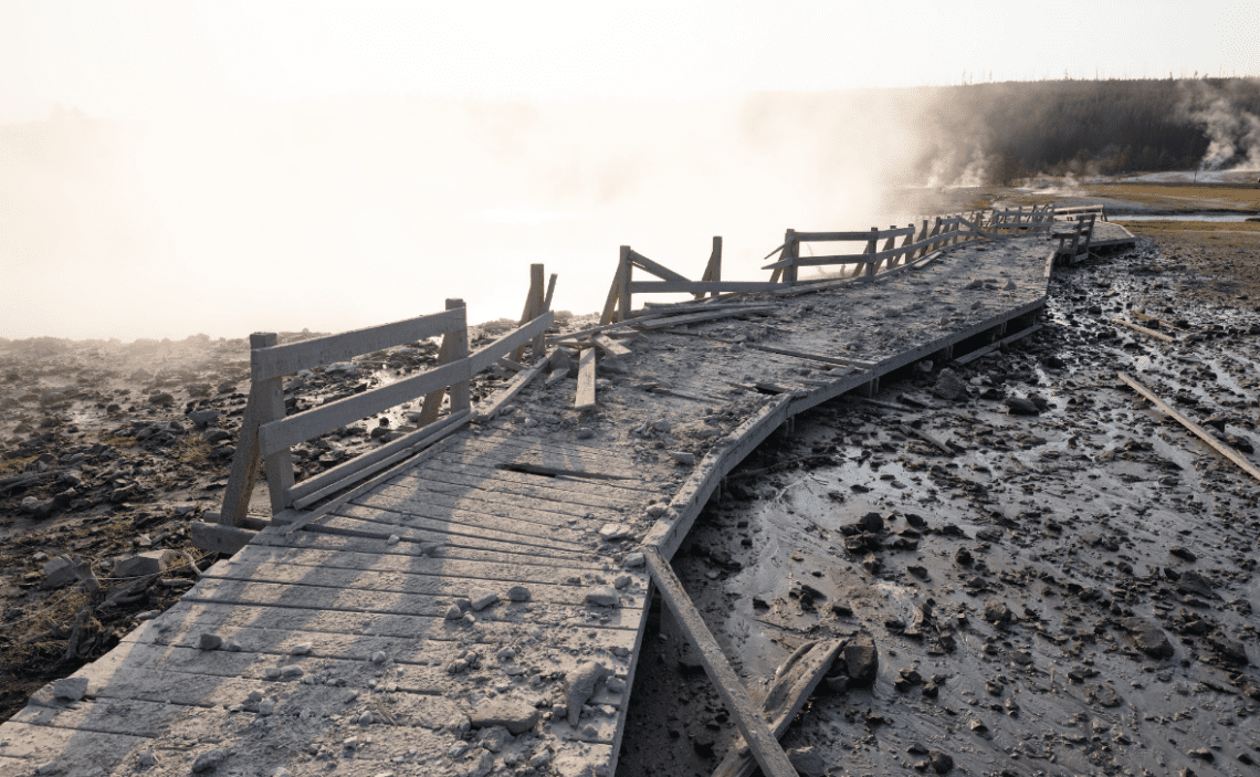 Biscuit Basin closed for remainder of summer following hydrothermal explosion