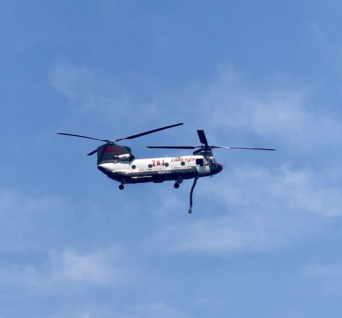 Fox Creek Fire keeps crews busy in Hyalite-Cottonwood area over the weekend