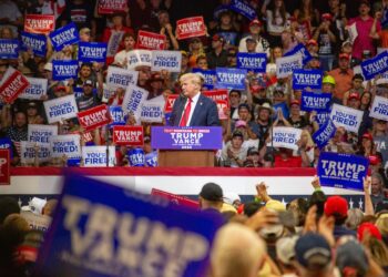 Trump, Montana republicans praise Sheehy, lambast Sen. Tester at Bozeman rally