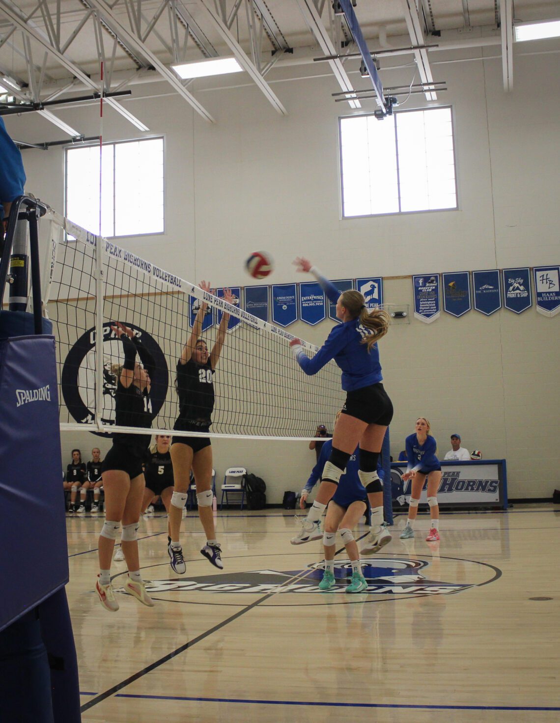 Lone Peak volleyball rounds out week of homecoming wins 