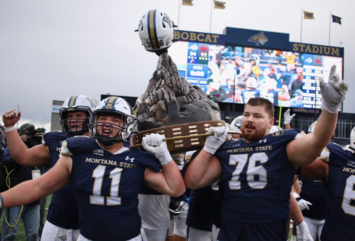 Outright champions: Bobcats blast Grizzlies to sew up first outright Big Sky title in 40 years, secure first-ever FCS No. 1 seed