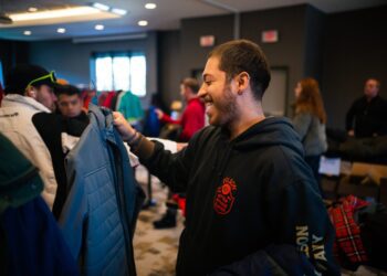 Winter coat drive warms up Big Sky