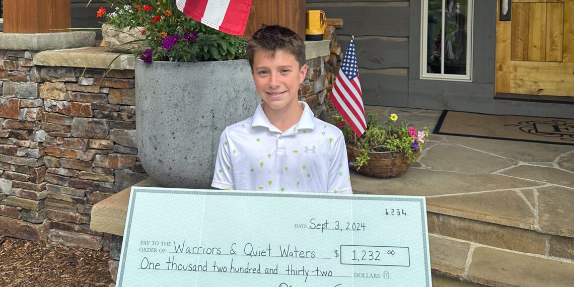 Local flytier donates $1,232 to support veterans’ experiences in nature 