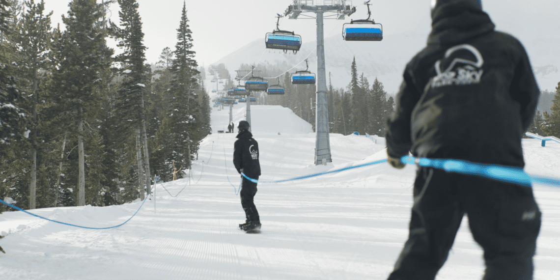Hold on: there’s a tow rope at Big Sky Resort