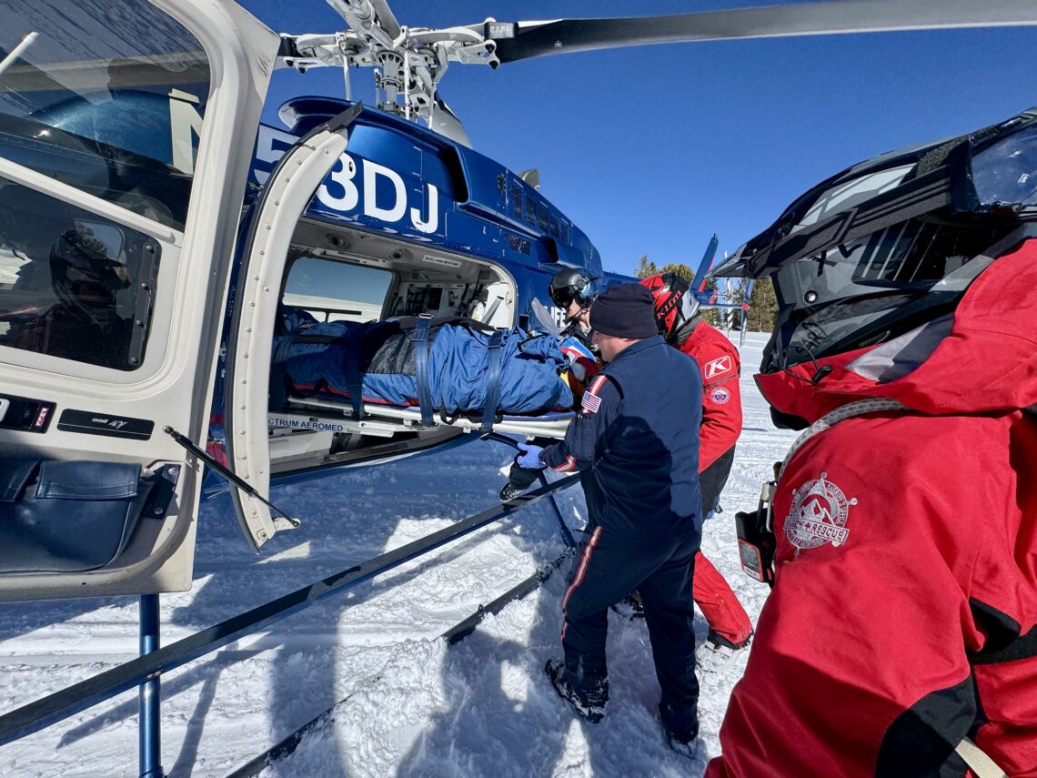 GCSSAR rescues injured snowmobilers on Buck Ridge 