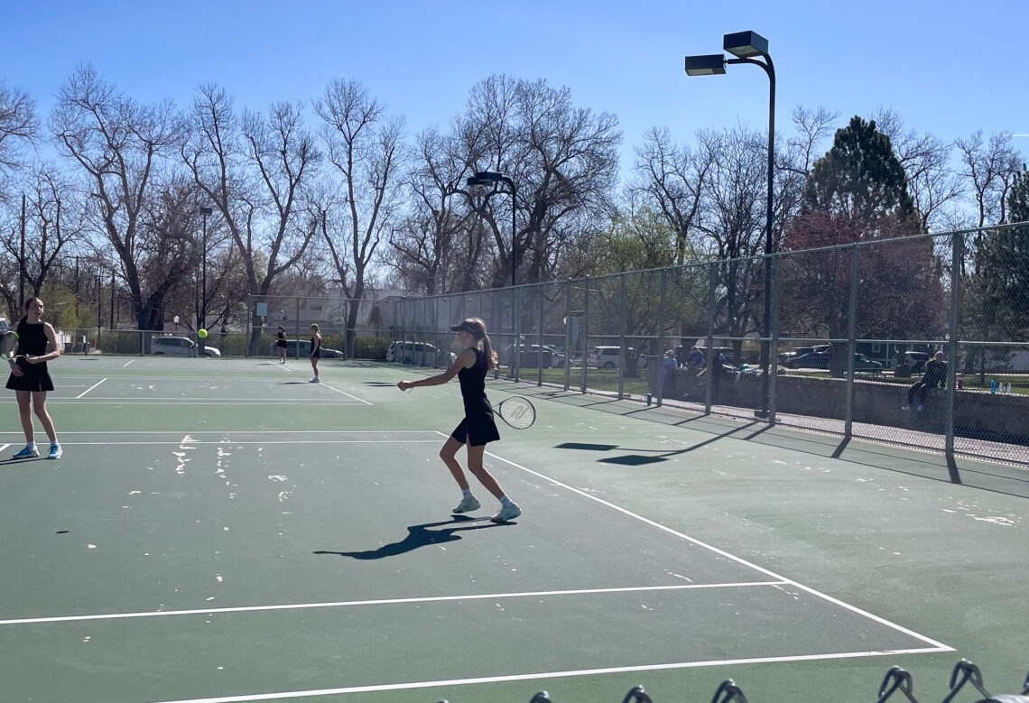 Big Horn tennis team heads outside and into competitions with all-girl squad 
