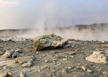 A new view of Yellowstone National Park’s Biscuit Basin (literally!)