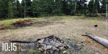 Unattended campfires draw concern in local forests