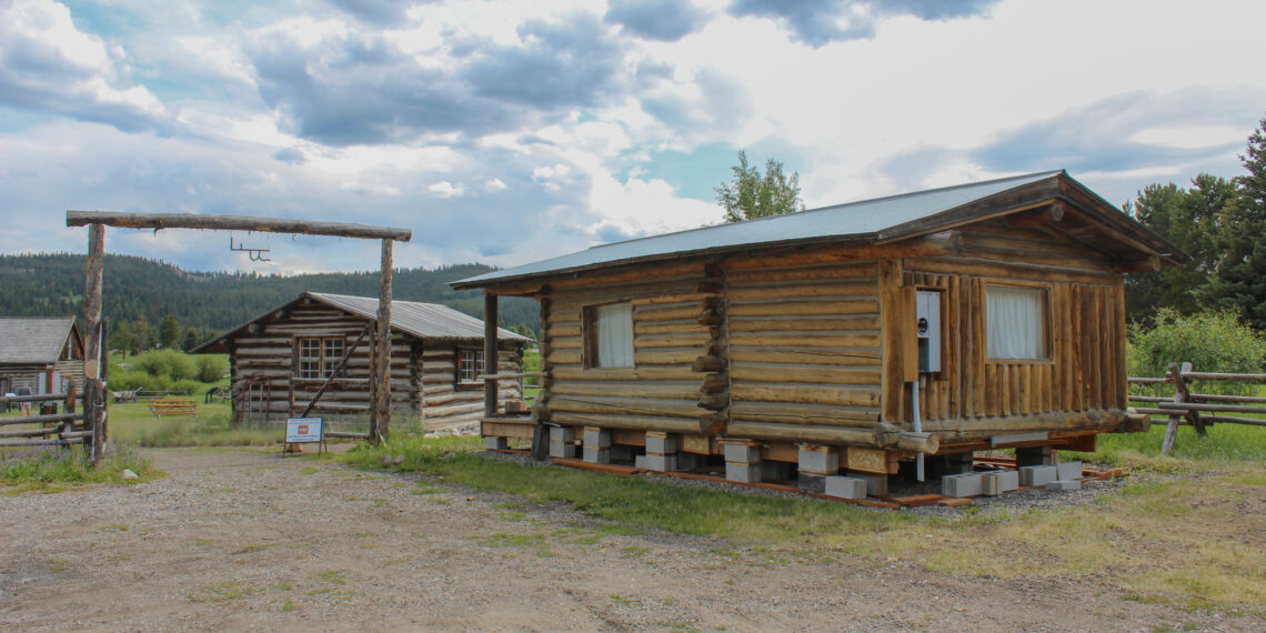 Michener cabin moved to Historic Crail Ranch