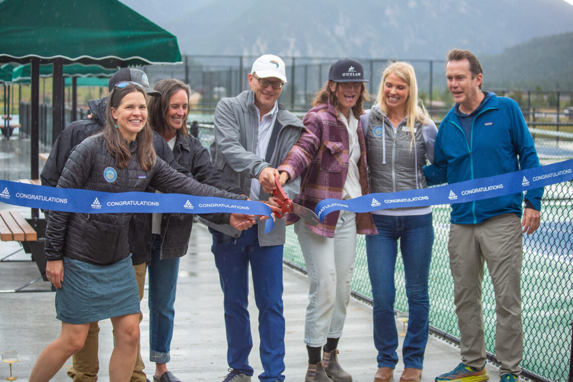 BSCO cuts ribbon on Dancu Community Courts with pickleball, tennis upgrades