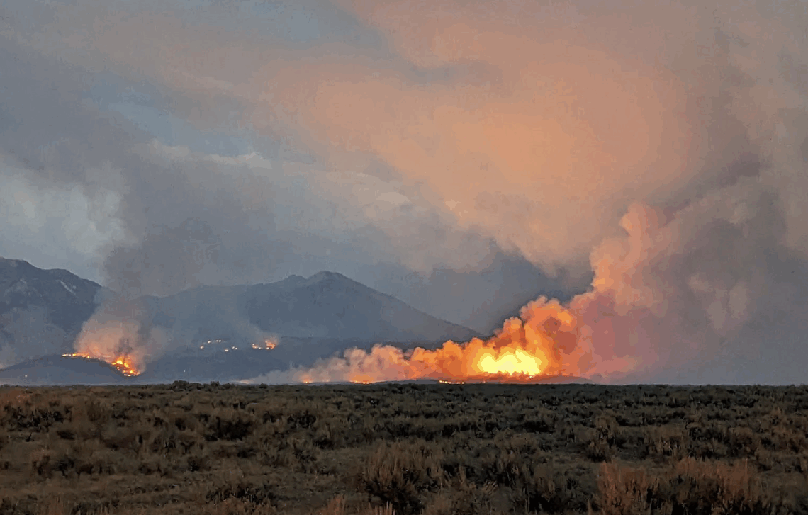 Horn Fire near Ennis prompts evacuations, road closures