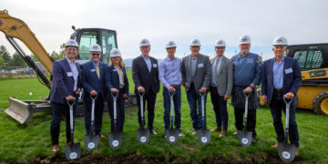 Groundbreaking of on-campus VIM hotel celebrated Friday at Montana State
