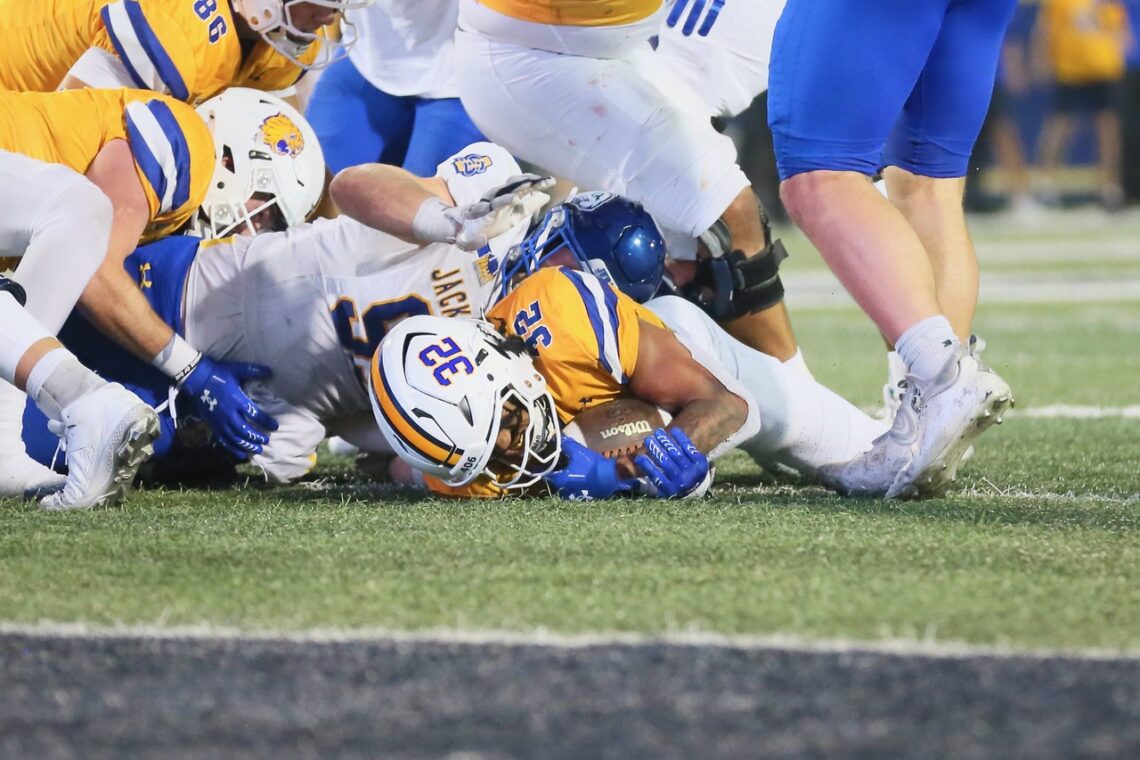 Jackrabbits outlast Bobcats in epic double OT thriller in front of record-setting Bobcat Stadium crowd