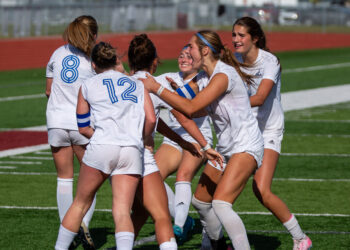 Lone Peak girls win first-ever playoff game