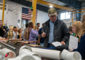 Gov. Gianforte visits Belgrade students for ‘Manufacturing Day’