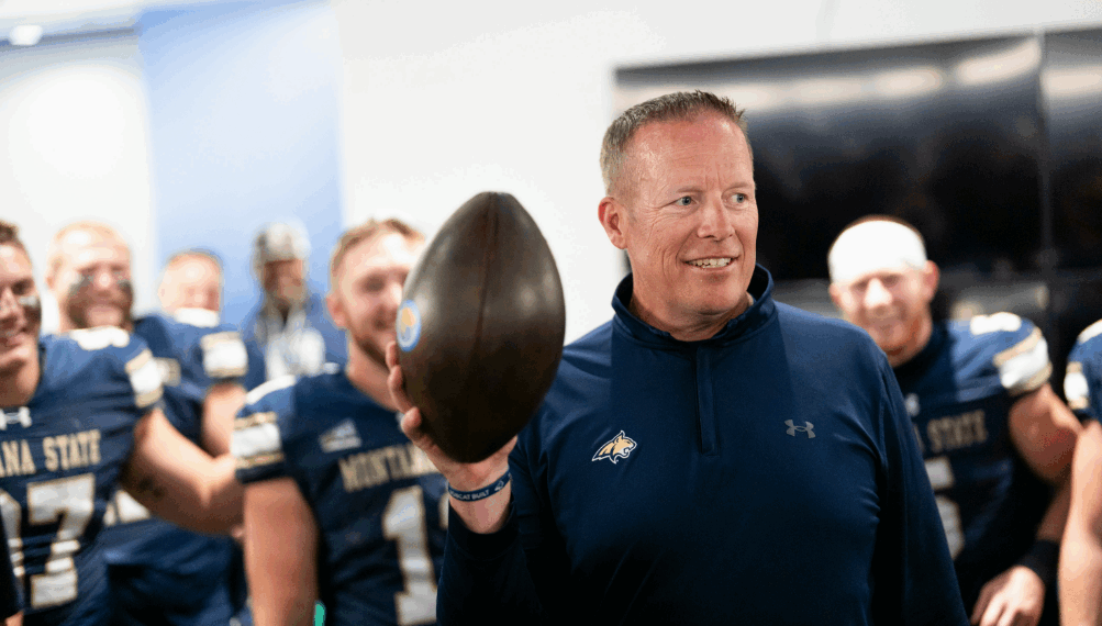 Rallying the Blue and Gold