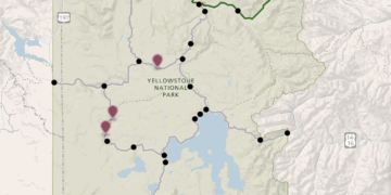 Yellowstone National Park roads temporarily closed due to over 30 weather-related traffic incidents