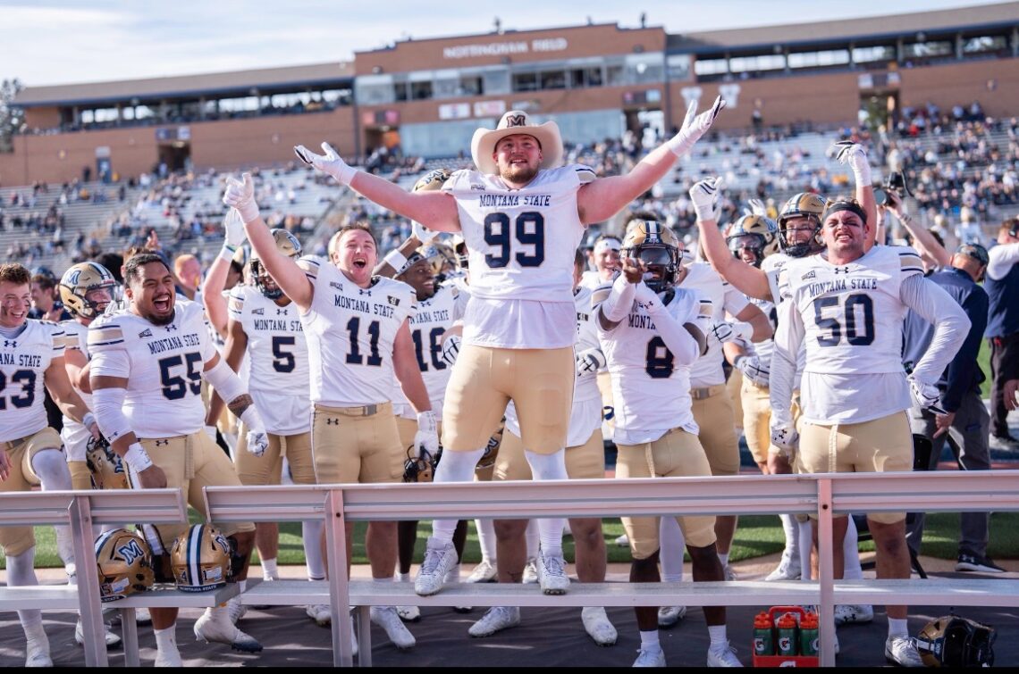 Bobcats back at the top with 55-7 beatdown, seventh straight win