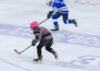 Ladies hockey nights at the Marty Pavelich Ice Rink