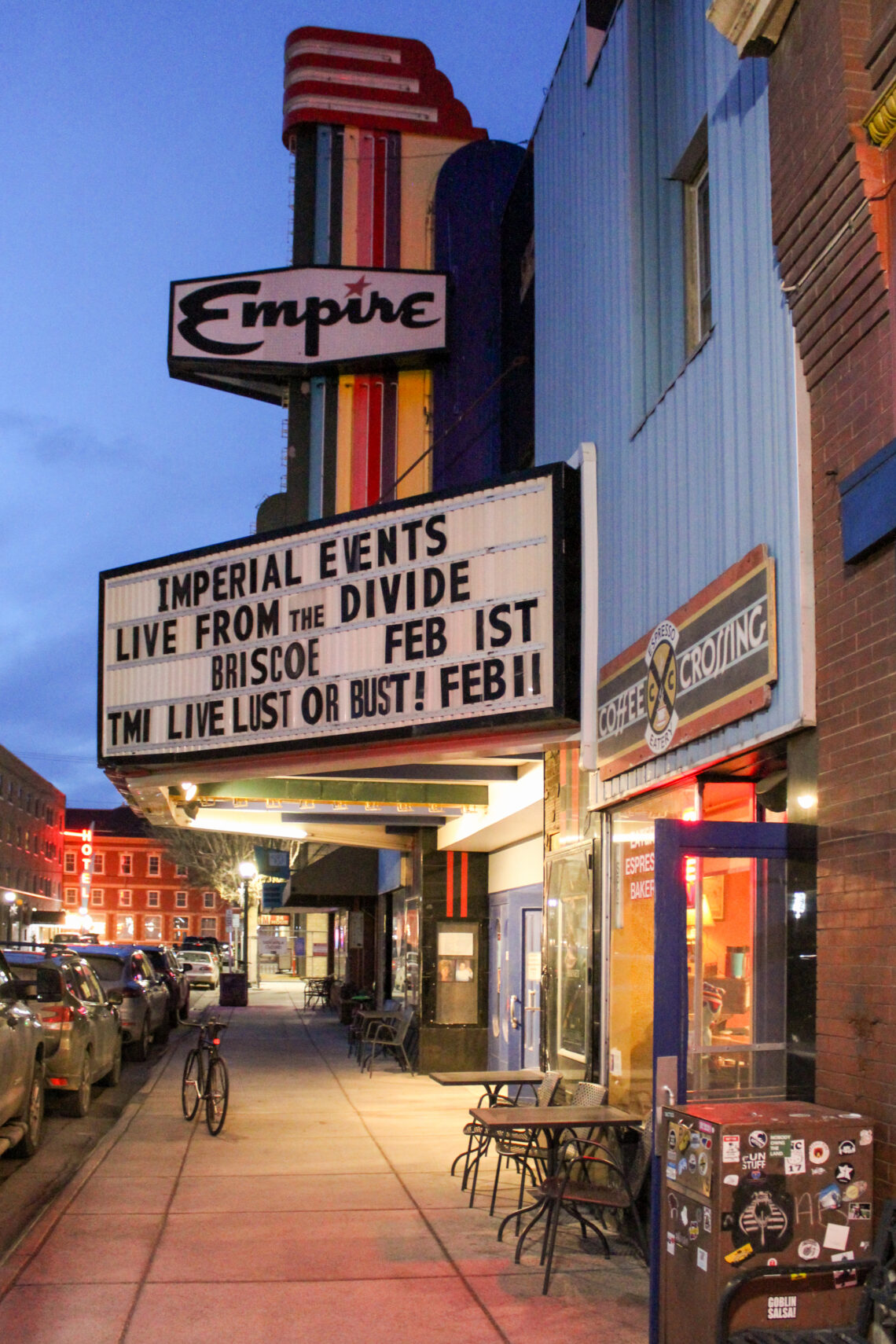 Live from the Divide debuts in Livingston’s historic Empire Twin Theatre