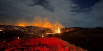 Rehder Creek Fire burning near Roundup