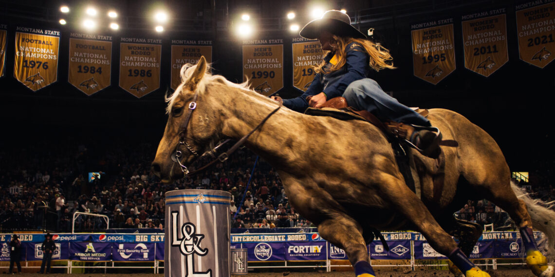 Commemorating a longstanding campus tradition, Bobcats shine at 2026 Montana State spring rodeo