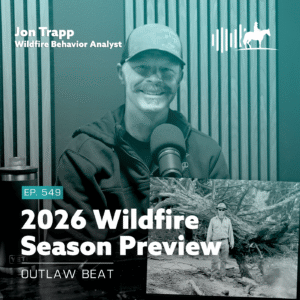 Podcast cover: Jon Trapp, Wildlife Behavior Analyst, with teal overlay and radio mic, logo on right.