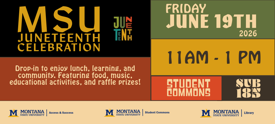 Montana State to host Juneteenth celebration