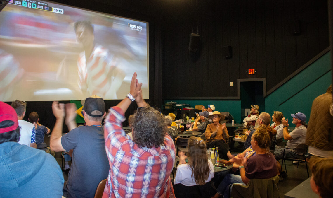 Big Sky soccer fans cheer on the U.S. at World Cup watch party