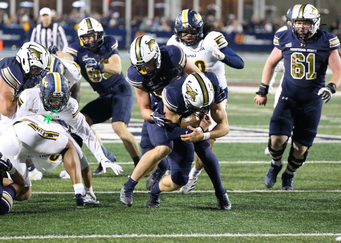 Short-handed Bobcats lean on small-town boys to outlast Northern Arizona on homecoming, push winning streak to 19