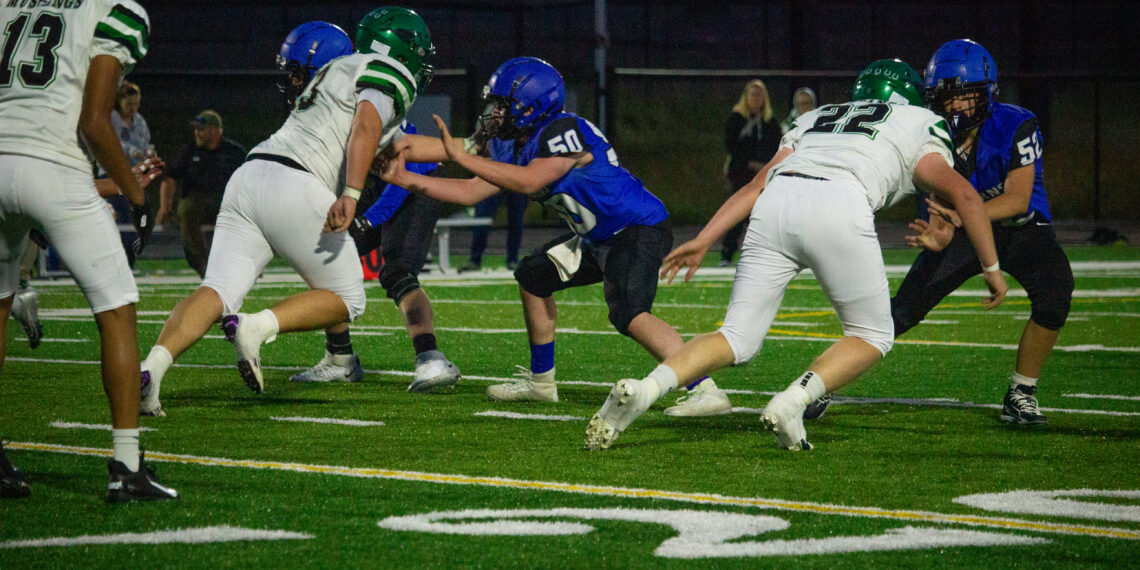 Football: Lone Peak Big Horns fall to Ennis Mustangs in first game home 