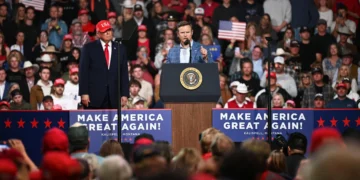 Trump rallies for Flint in Kalispell