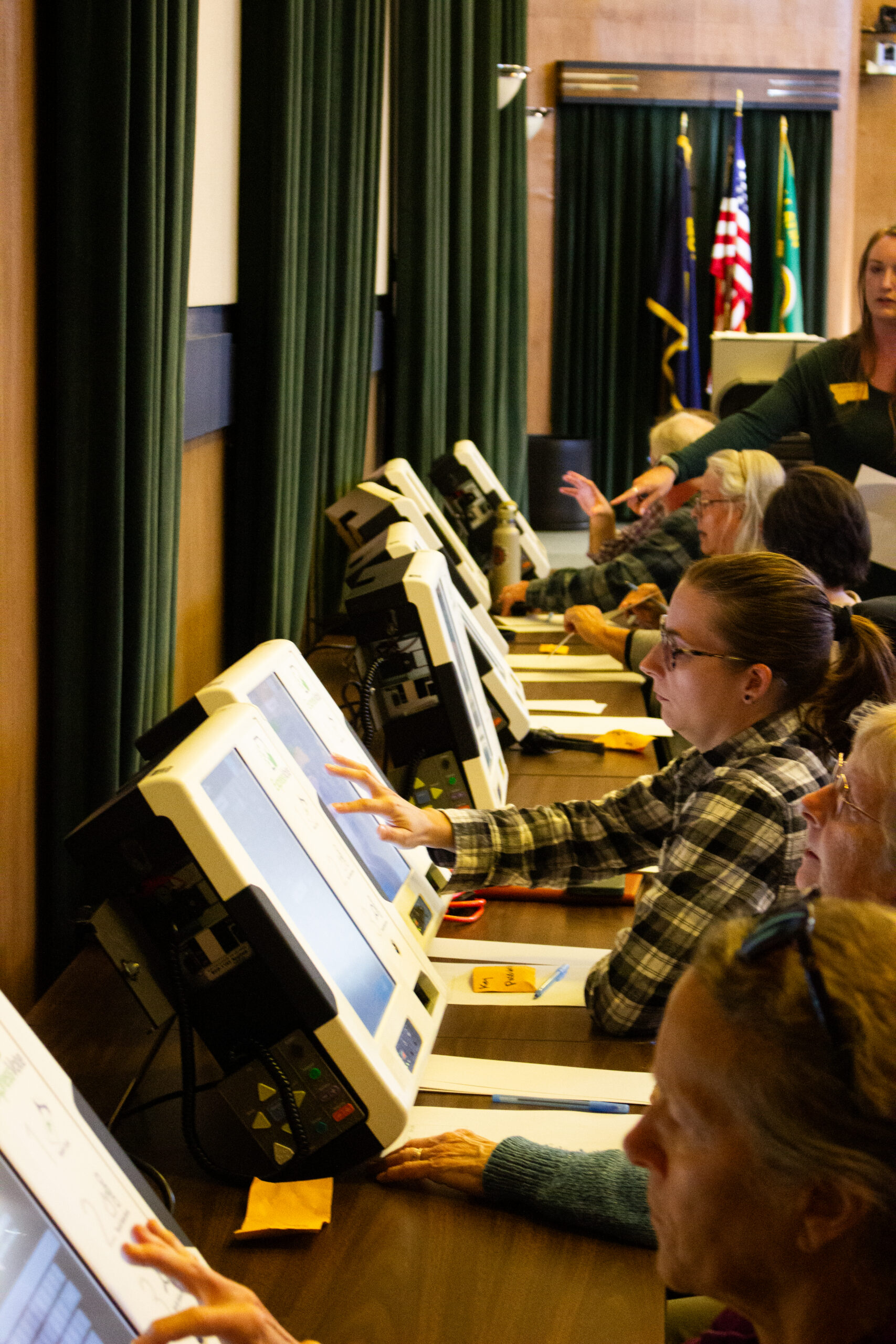 Gallatin County holds public test of voting system