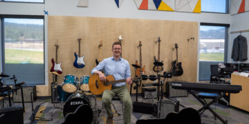 Breedlove puts guitars in the hands of Big Sky students